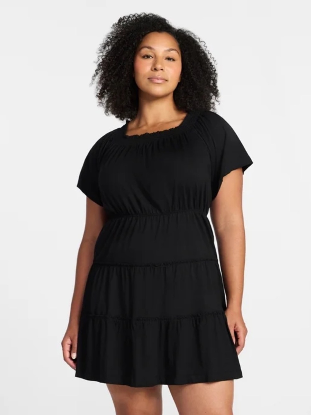 Time and Tru tiered mini dress